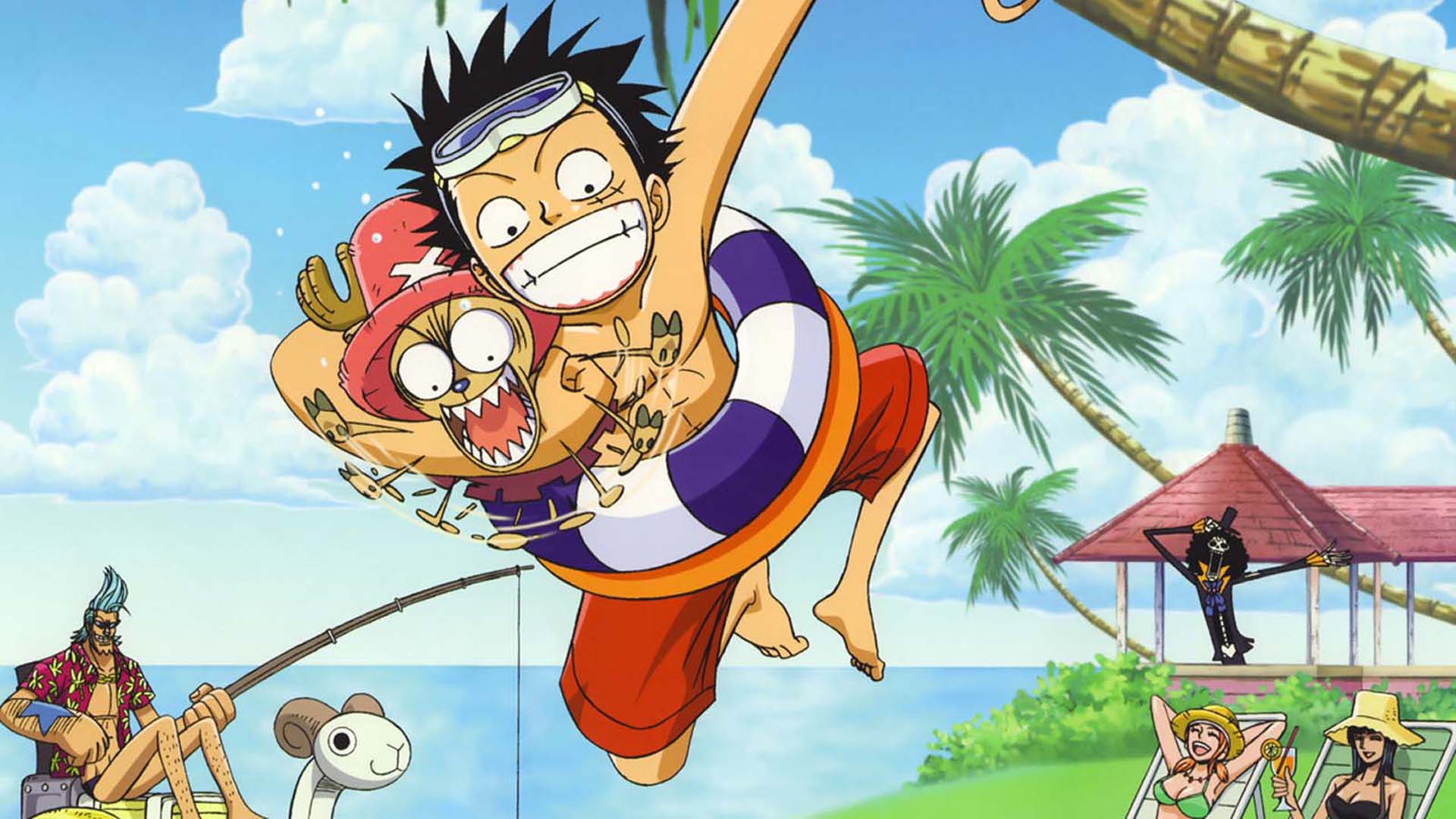 Ảnh nền PC One Piece phim hoạt hình cute