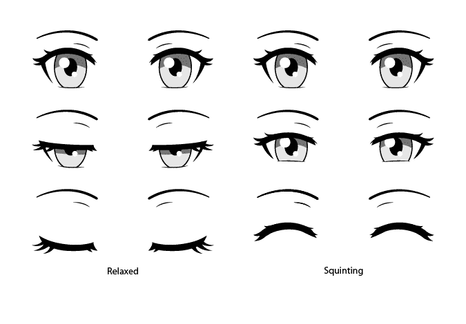 Cách Vẽ Mắt Anime Nữ Đơn Giản Bằng Bút Chì