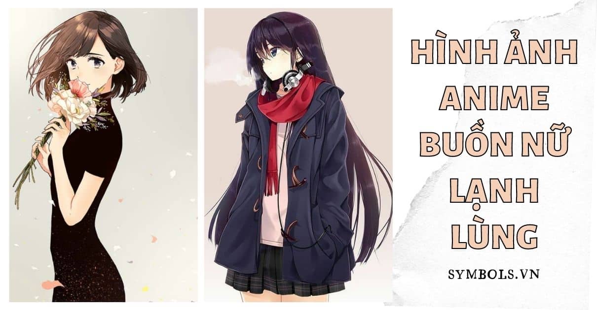 avatar anime nữ lạnh lùng