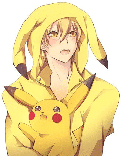Hình Anime Pikachu boy đẹp trai