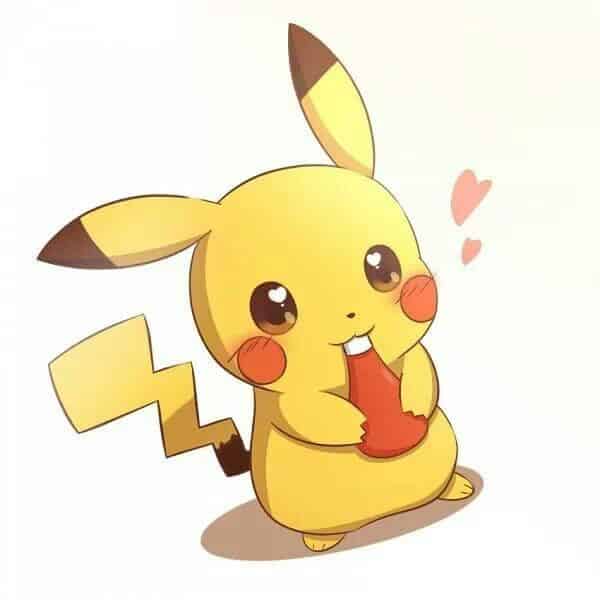 Pikachu cute chibi HD wallpapers  Pxfuel