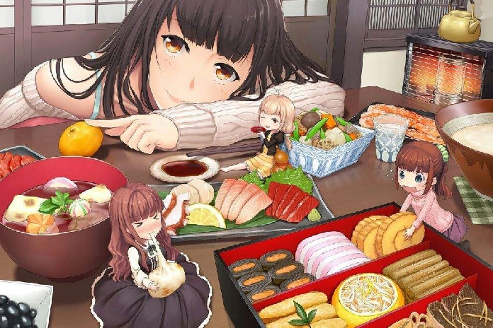 Hình Anime Với Đồ Ăn cực kỳ độc đáo