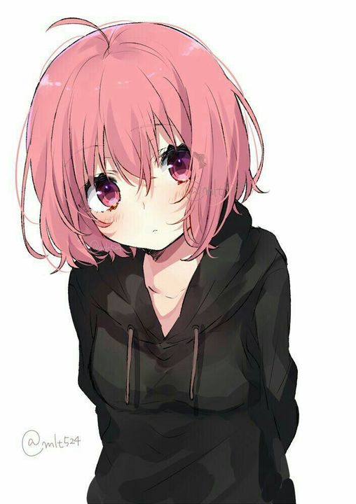 Hình Anime màu hồng cute đáng yêu nhất