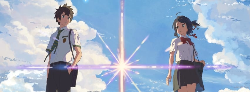 Hình Bìa Anime cặp đôi học sinh