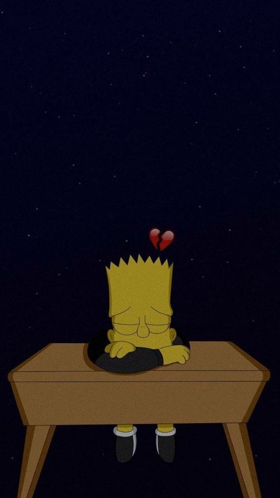 Phim hoạt hình Sad Simpson Mood