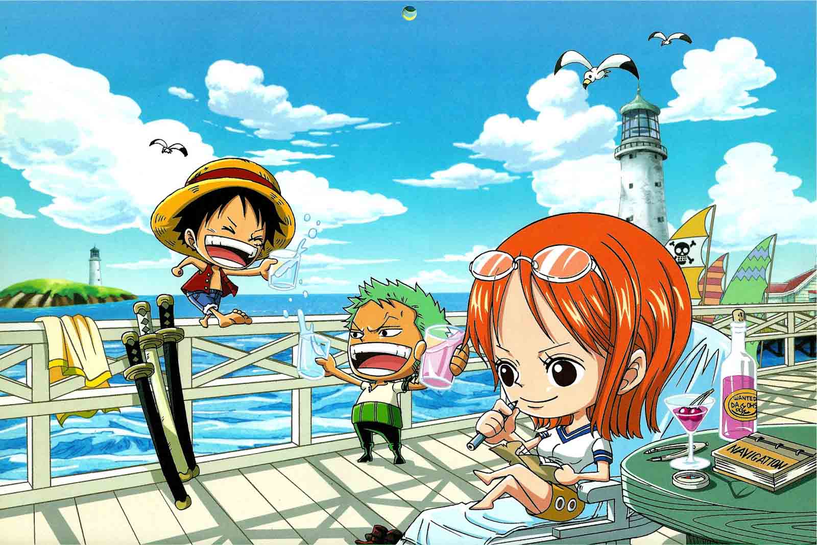 Hình One Piece sống động cute nhất