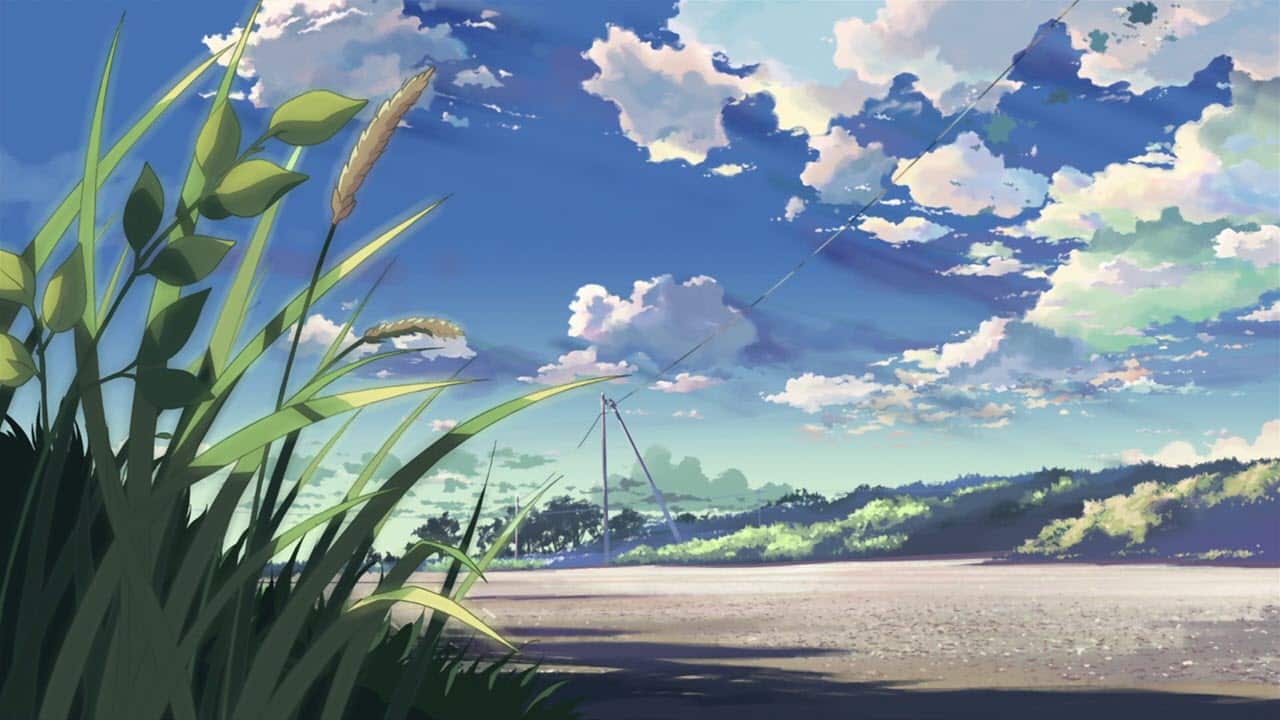 Hình Phong Cảnh Thiên Nhiên Anime khung trời mây