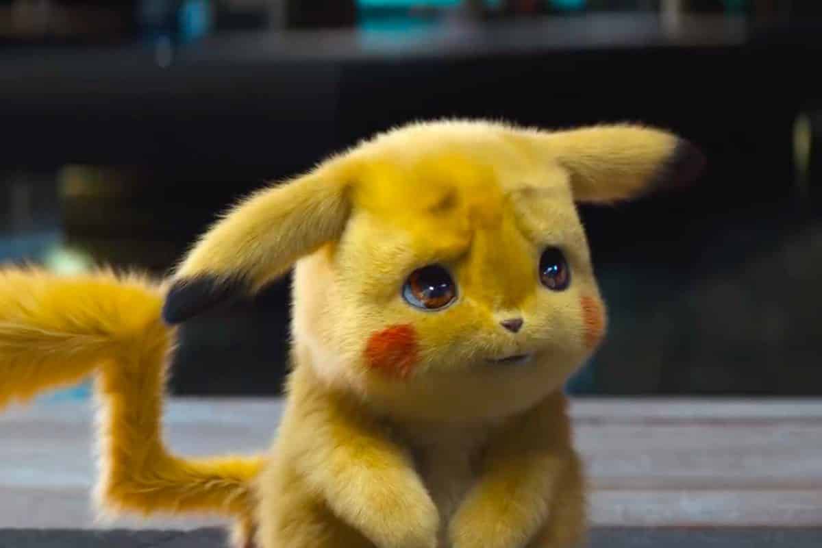 Hình Pikachu 3D buồn cute