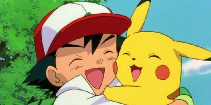 Hình Pikachu Và Satoshi vui nhộn