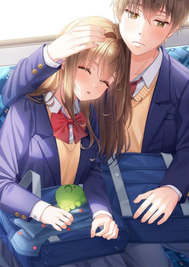 Hình đại diện cặp đôi Anime tình yêu đẹp