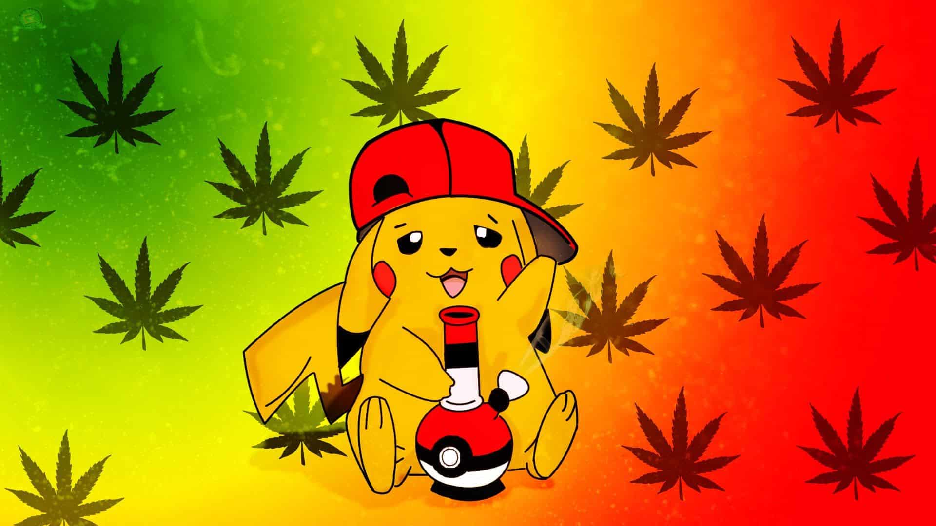 Hình nền Pikachu cực đáng yêu hài hước