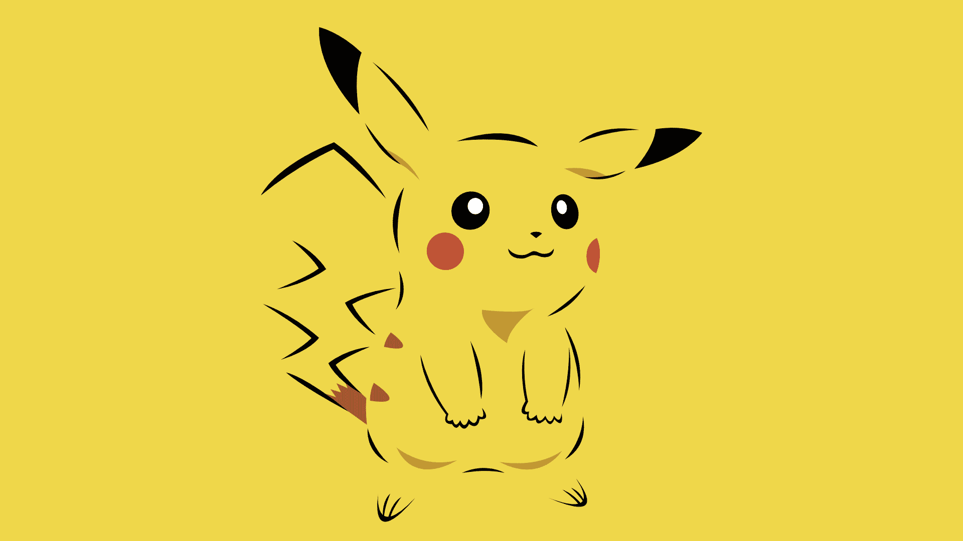 Hình nền Pikachu cute dễ thương