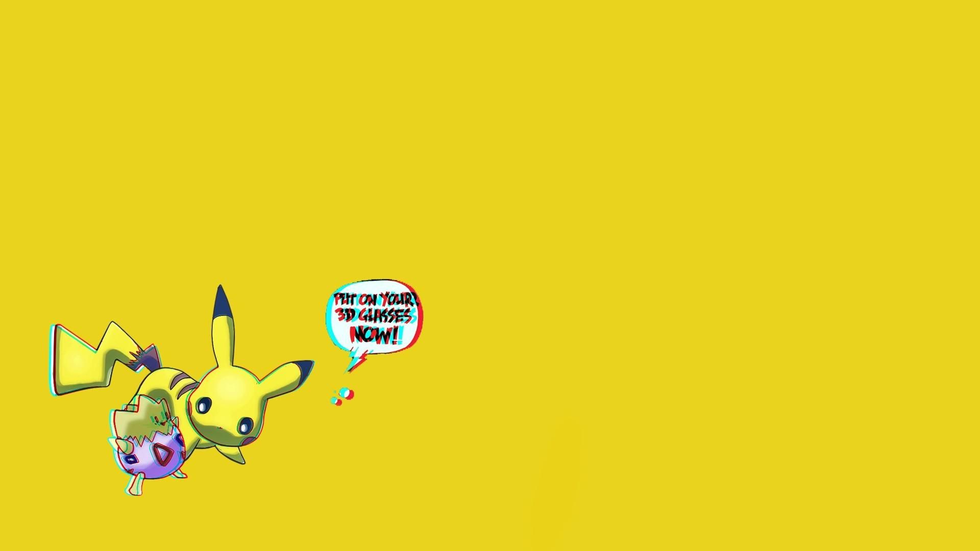 Hình nền Pikachu kèm hiệu ứng