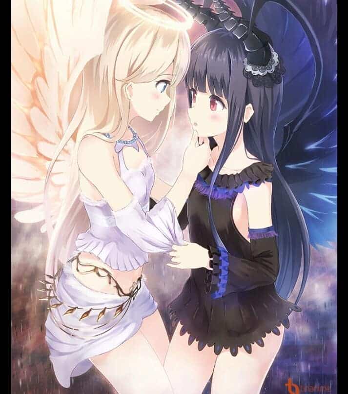 Hình thiên thần và ác quỷ Anime đẹp nhất