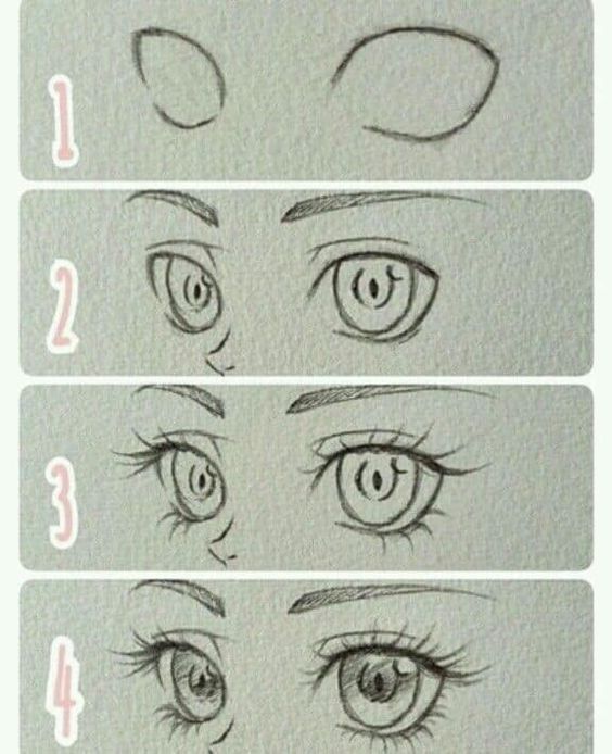 Hướng dẫn cách vẽ mắt nữ xinh xắn