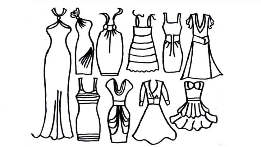 Hướng dẫn cách vẽ cái áo đơn giản mới nhất 2022 cách vẽ quần áo nữ đơn giản