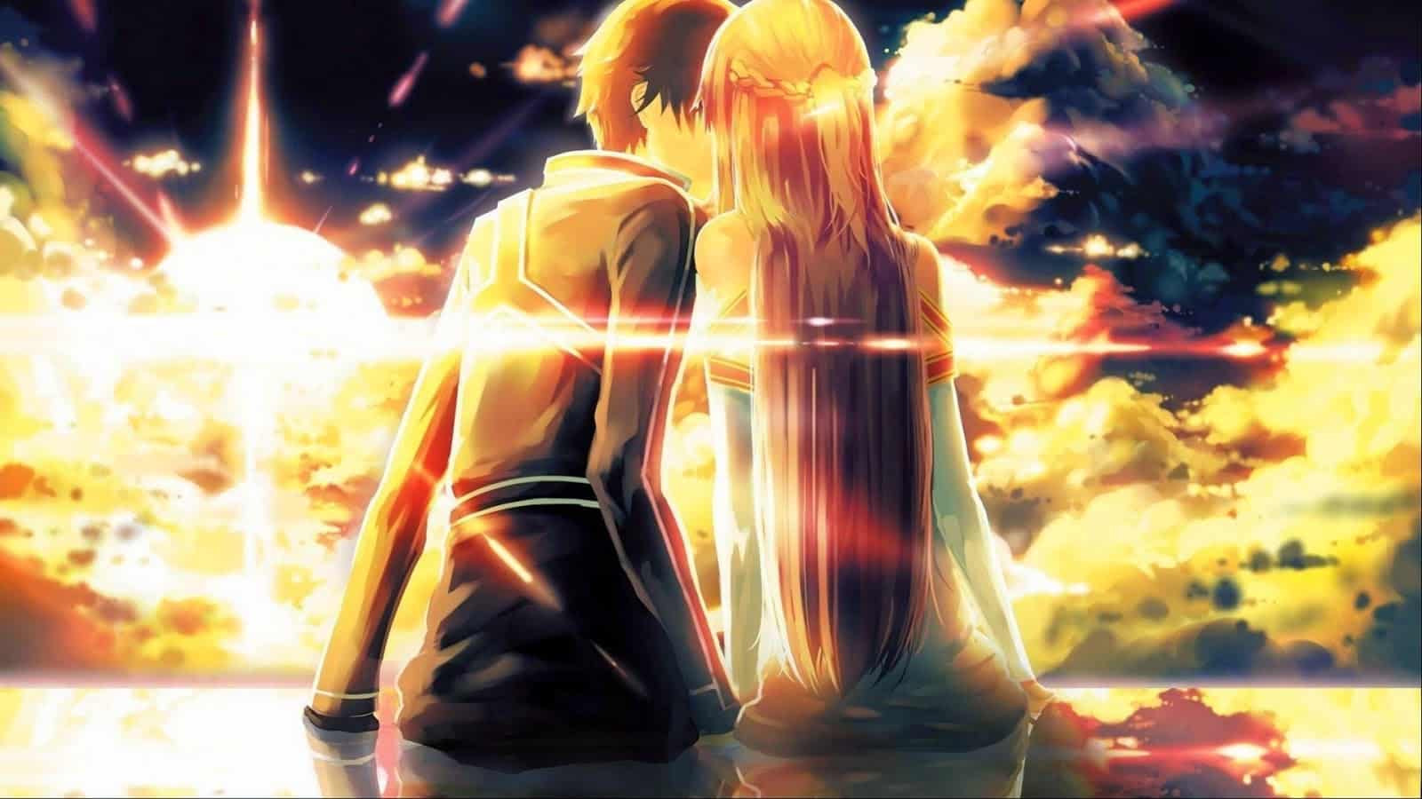 Tải bộ hình Anime hôn nhau ấm áp ngọt ngào