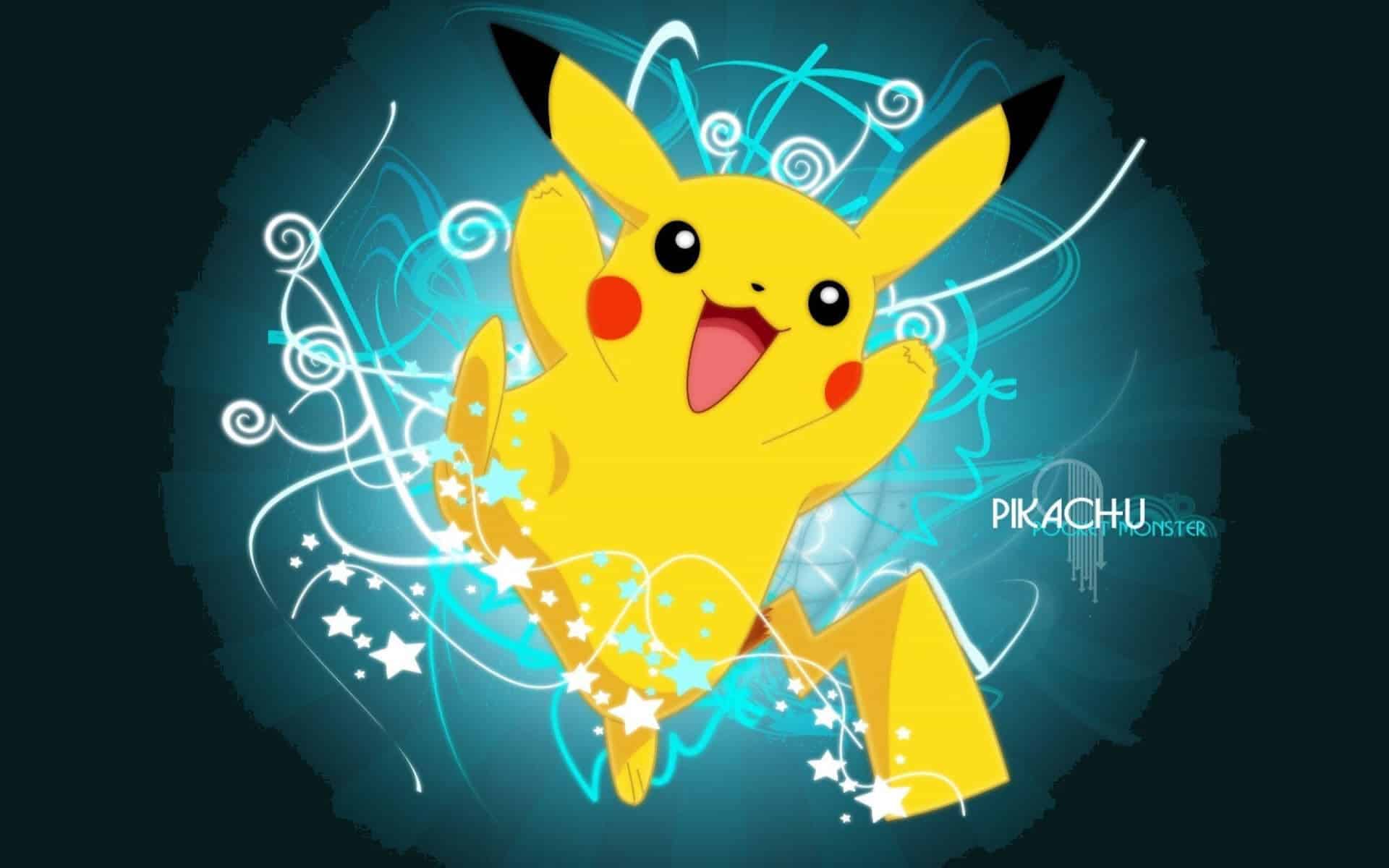Tặng bạn Hình nền Pikachu cute