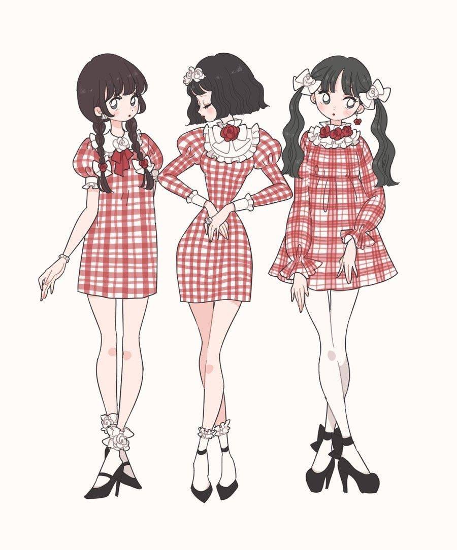 Tham khảo hình mẫu váy Anime đặc biệt xinh