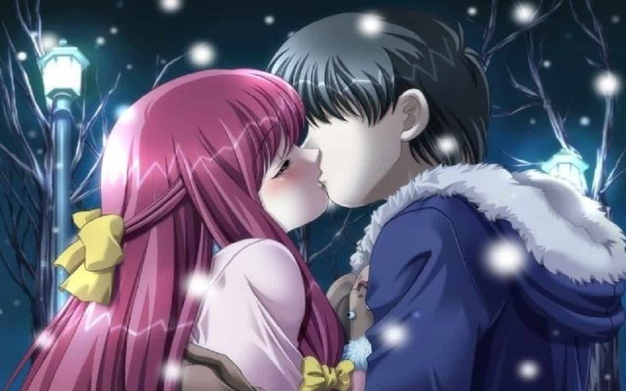 Tổng hợp hình Anime hôn nhau ngọt ngào nhất
