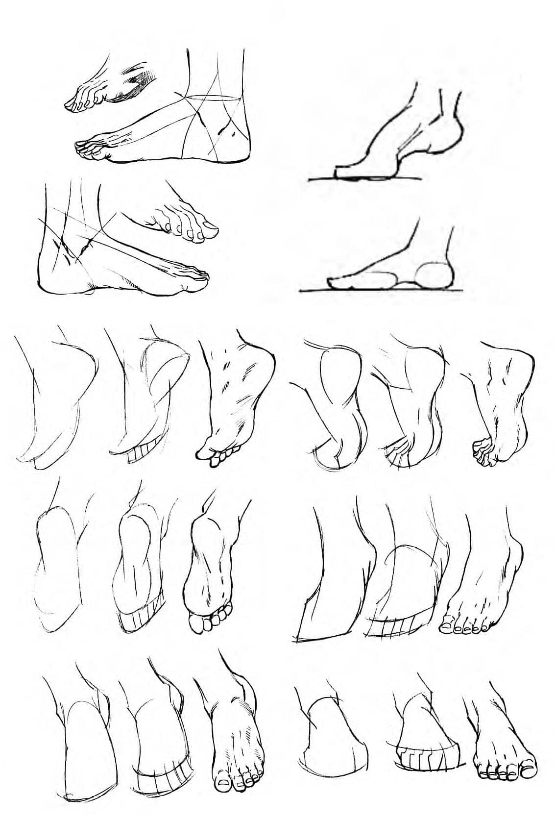 Tổng hợp hình bàn chân Anime đẹp