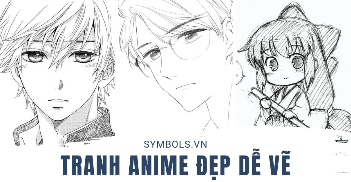 Tranh Anime Đẹp Dễ Vẽ