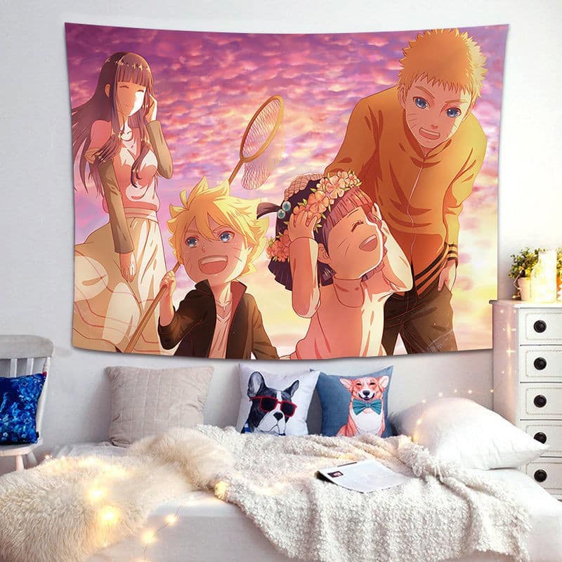 Tranh Vẽ Phòng Ngủ Anime với tông màu nhẹ