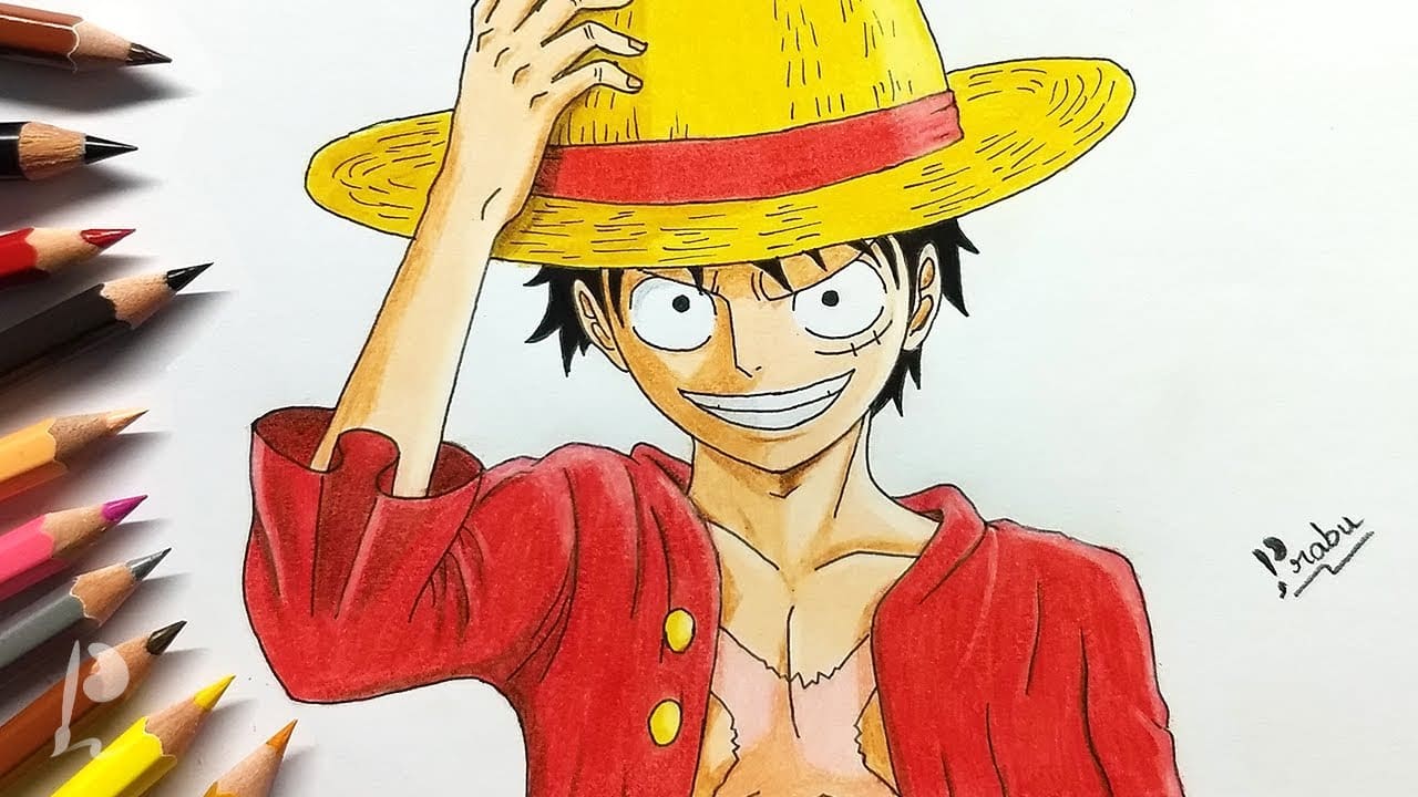 Tranh vẽ One Piece rất rất ngầu