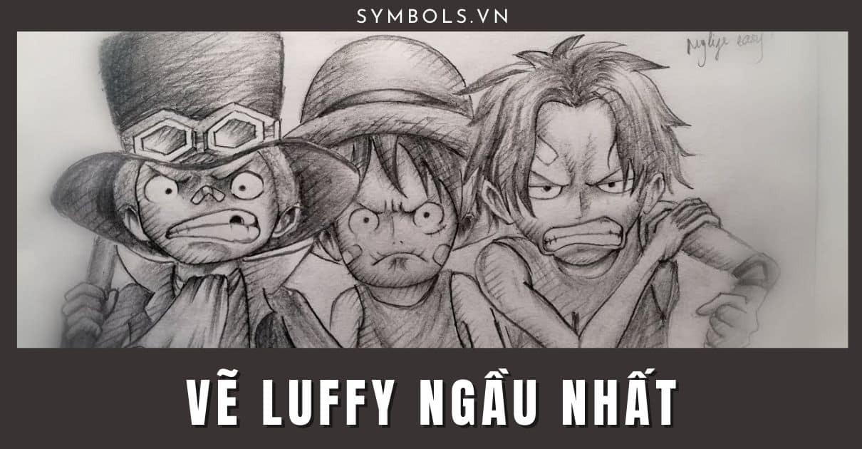 Cách vẽ Luffy mũ rơm  One Piece  Vẽ anime  YouTube