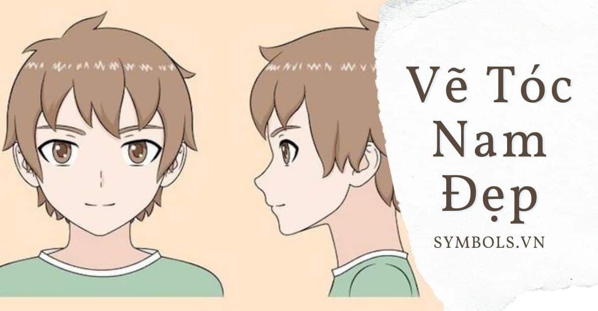Vẽ Tóc Nam Đẹp ❤️ 1001 Kiểu Tóc Anime Nam Ngầu Nhất
