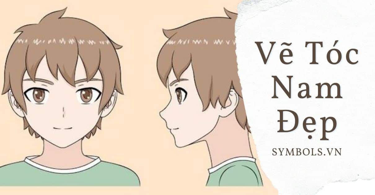 Cách vẽ tóc anime nữ nam đơn giản mà đẹp  METAvn