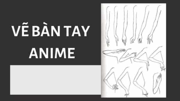 Vẽ tay và chân anime nữ