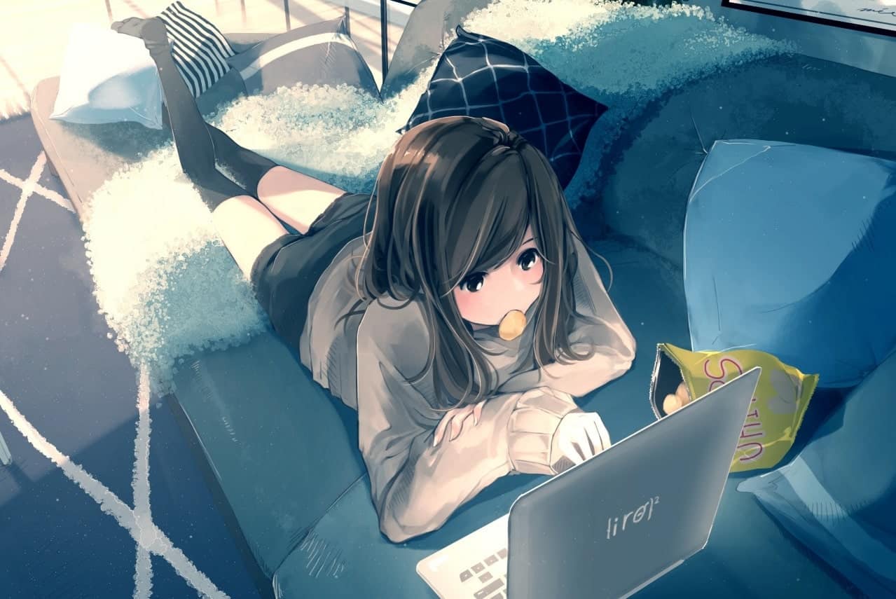 99 hình nền anime nữ  hình nền cho máy tính laptop điện thoại