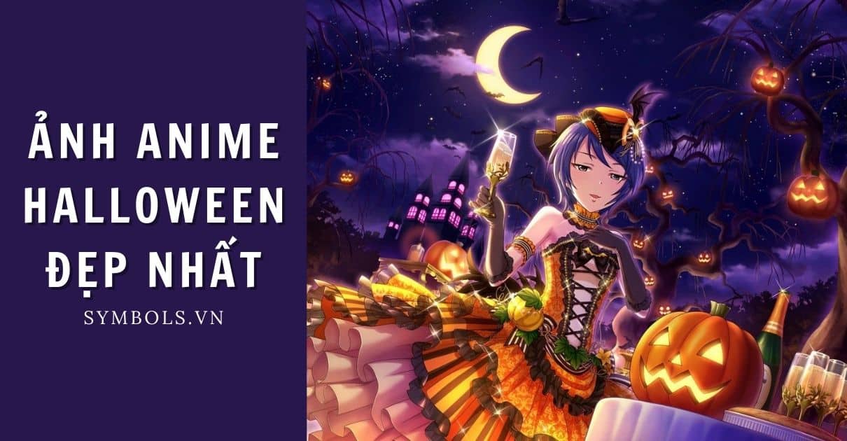 Ảnh Anime Halloween Đẹp ❤️Vẽ Tranh Halloween Anime