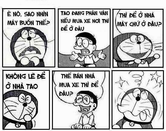 Ảnh Doraemon Chế bá đạo lầy lội