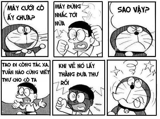 Ảnh Doraemon Chế chuyện buồn của Nobita