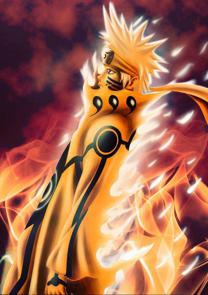 Ảnh nền Anime Naruto cho điện thoại 3d độc đáo