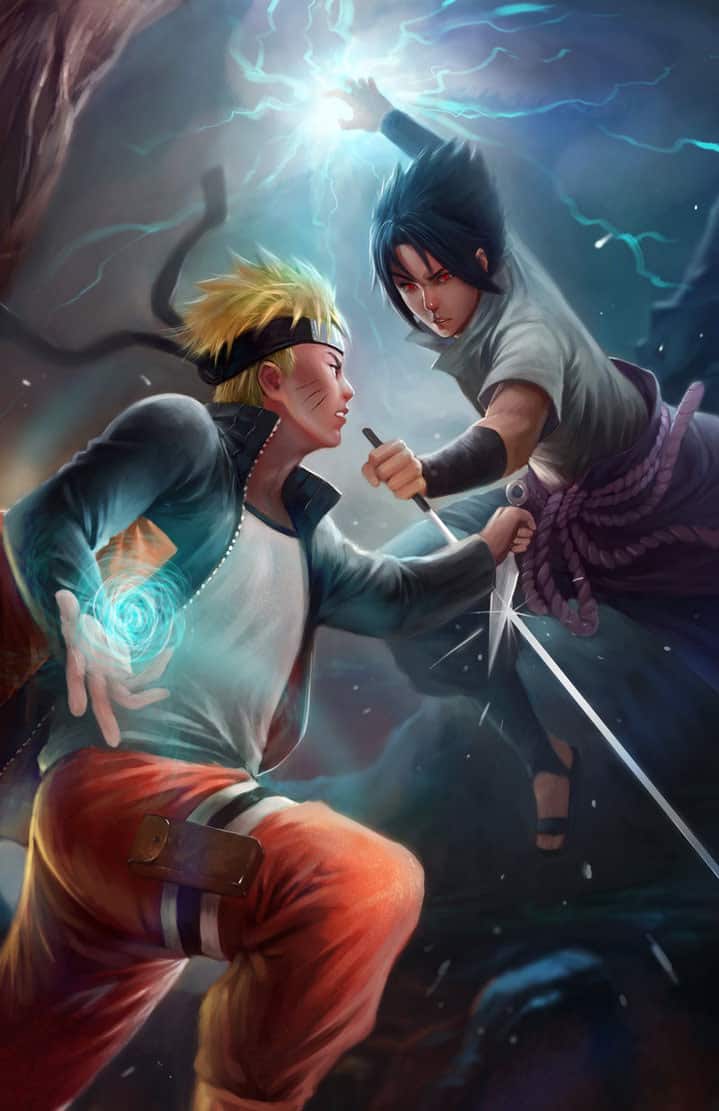 Hình nền Naruto vs Sasuke tuyệt vời: Đã bao giờ bạn tưởng tượng về một trận đấu hoành tráng giữa Naruto và Sasuke chưa? Theo dõi họ chiến đấu trong hình nền tuyệt vời này và đắm mình trong sự mãnh liệt của cuộc đối đầu.