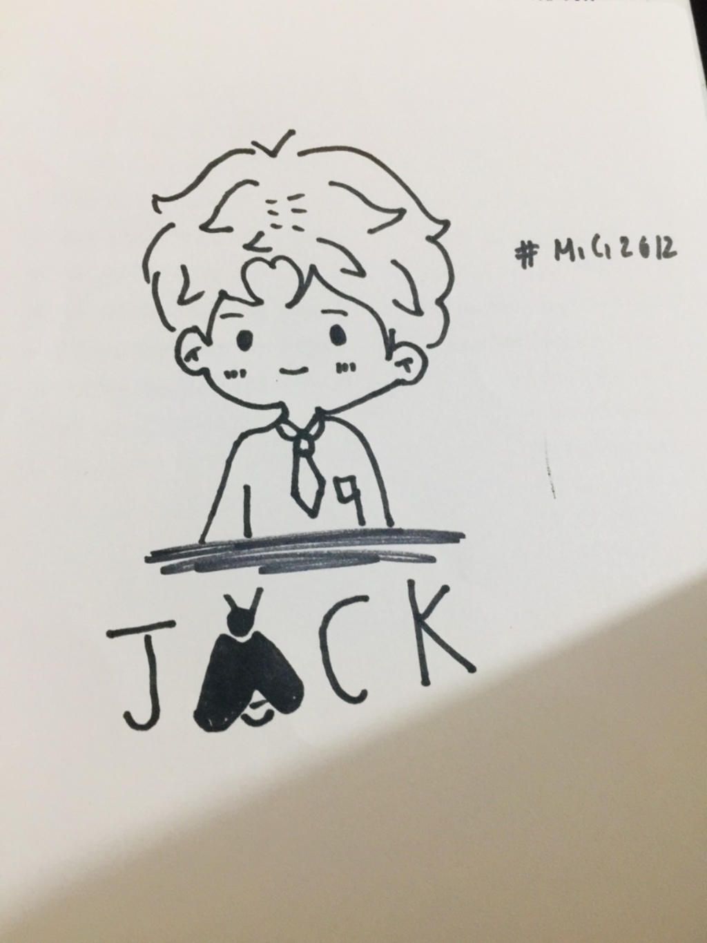 Ảnh vẽ Jack chibi cute