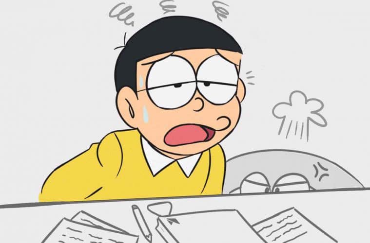 Avatar Nobita Buồn chán nản học hành