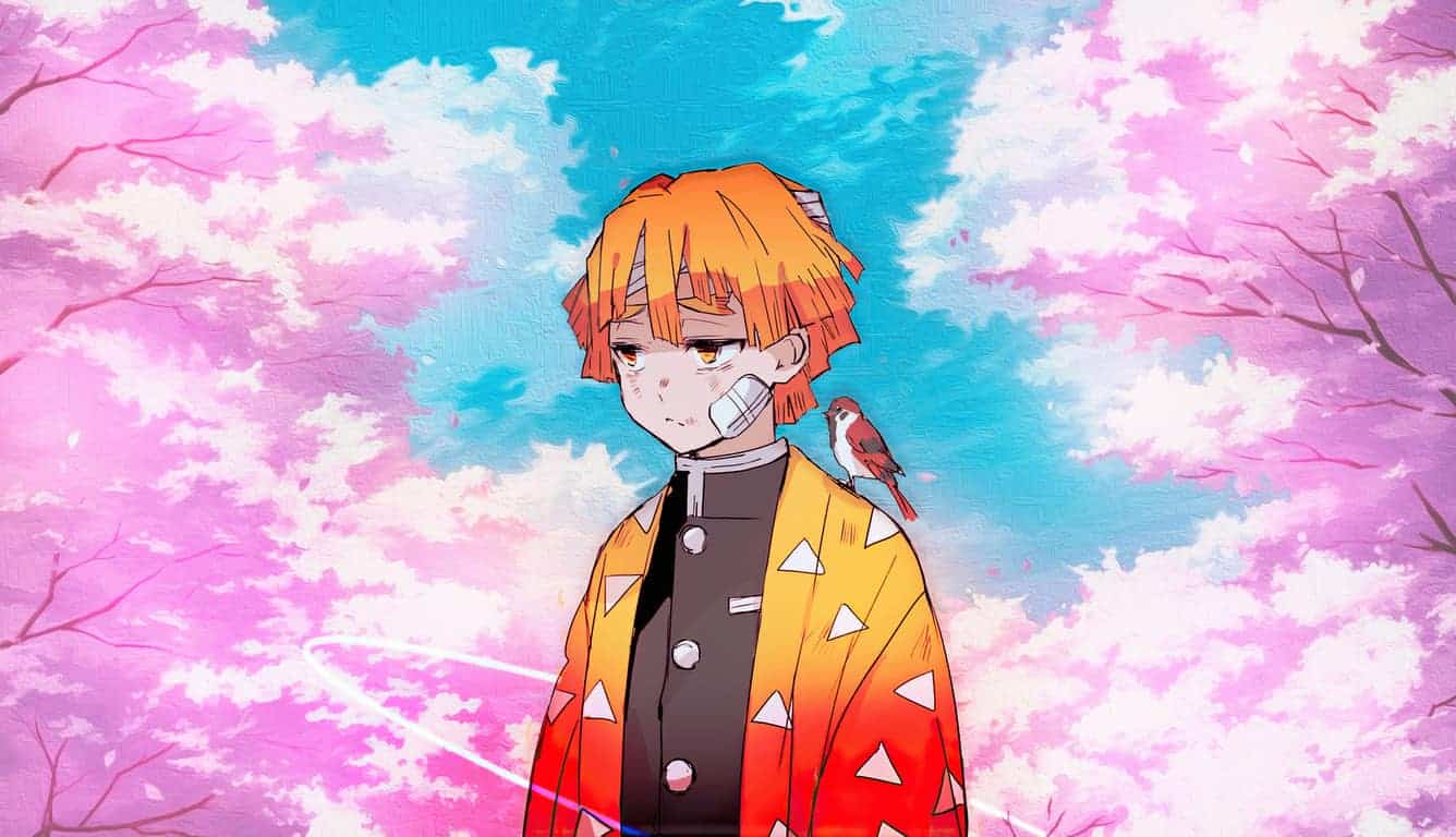 Hình Anime Boy đẹp giữa mùa xuân