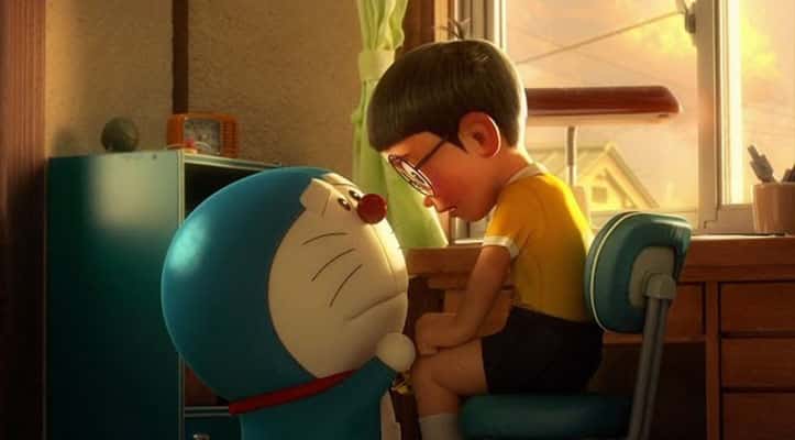 Hình Anime Doraemon buồn 3d đẹp mắt độc đáo