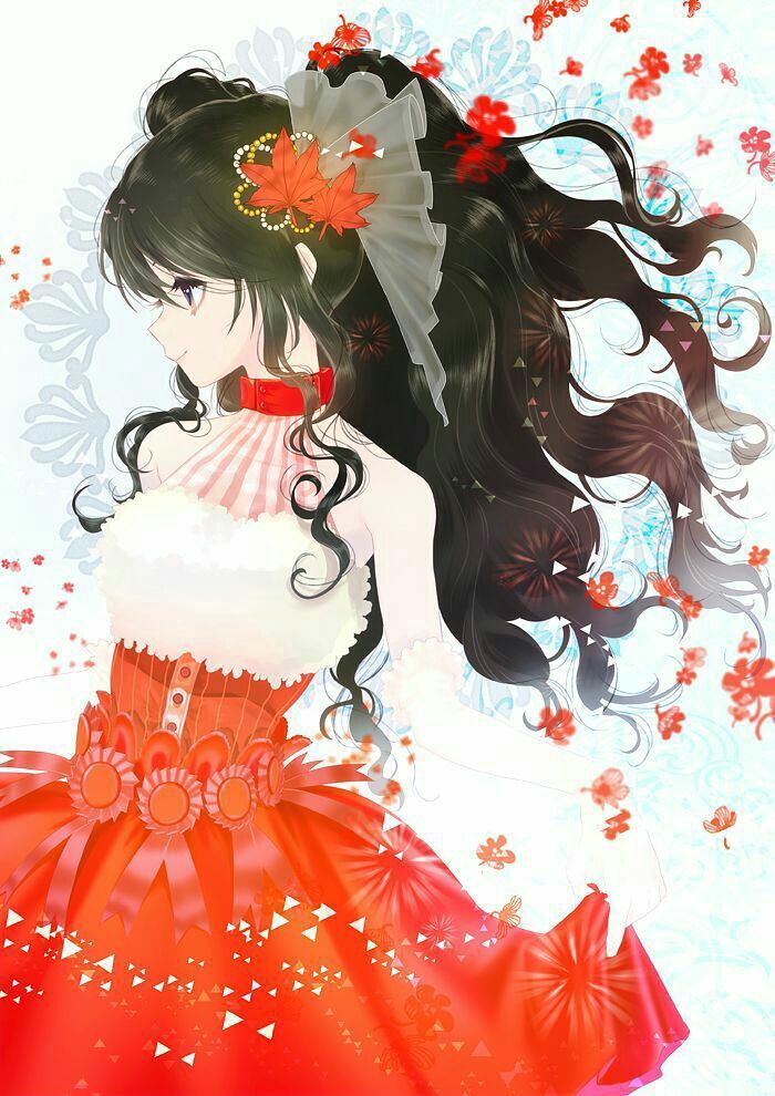 Hình Anime Girl Mặc Váy cute nhất