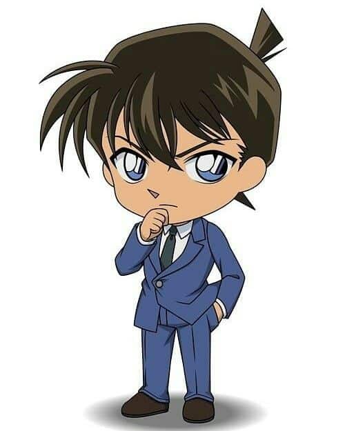 Hình Anime Kudo Shinichi chibi cute nhất