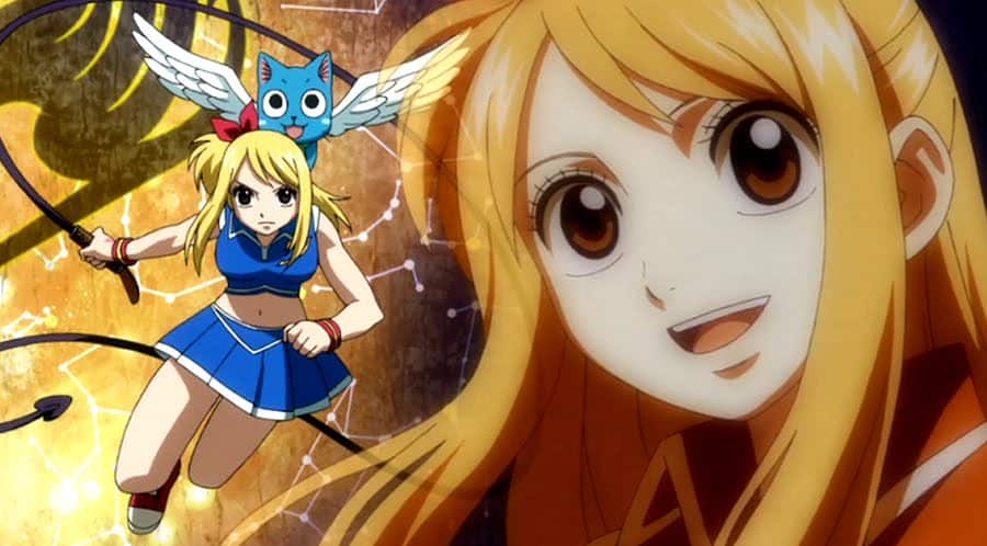 Hình Anime Lucy Fairy Tail cho máy tính cực dễ thương