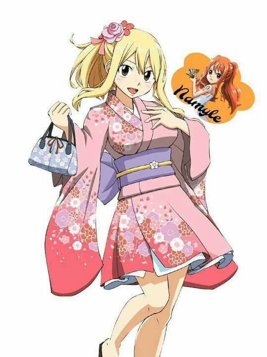 Hình Anime Lucy Fairy Tail xinh đẹp