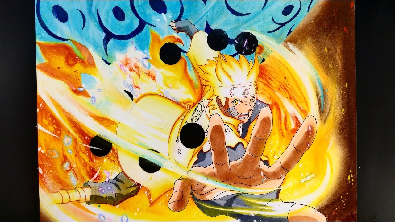 Hình Anime Naruto Lục Đạo ấn tượng