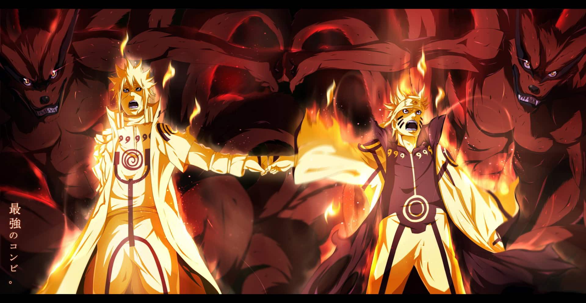 Hình Anime Na-ru-to Lục Đạo với Sasuke ấn tượng