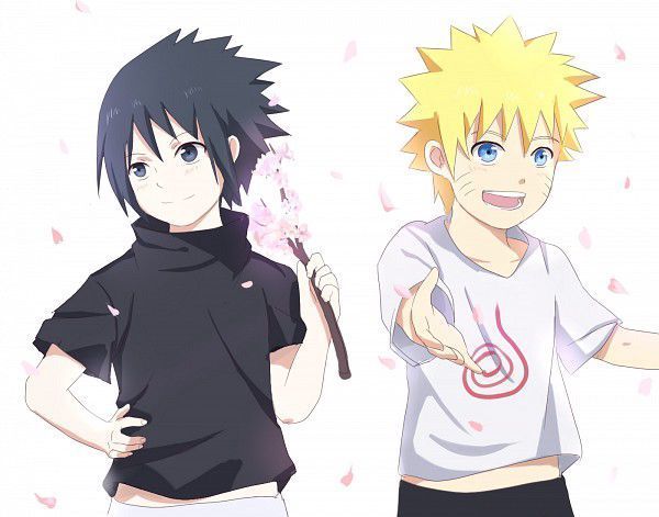 Hình Anime Naruto Và Sasuke đẹp dễ thương