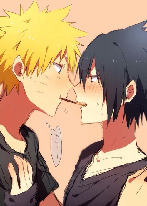 Hình Anime Naruto Và Sasuke lãng mạn dễ thương